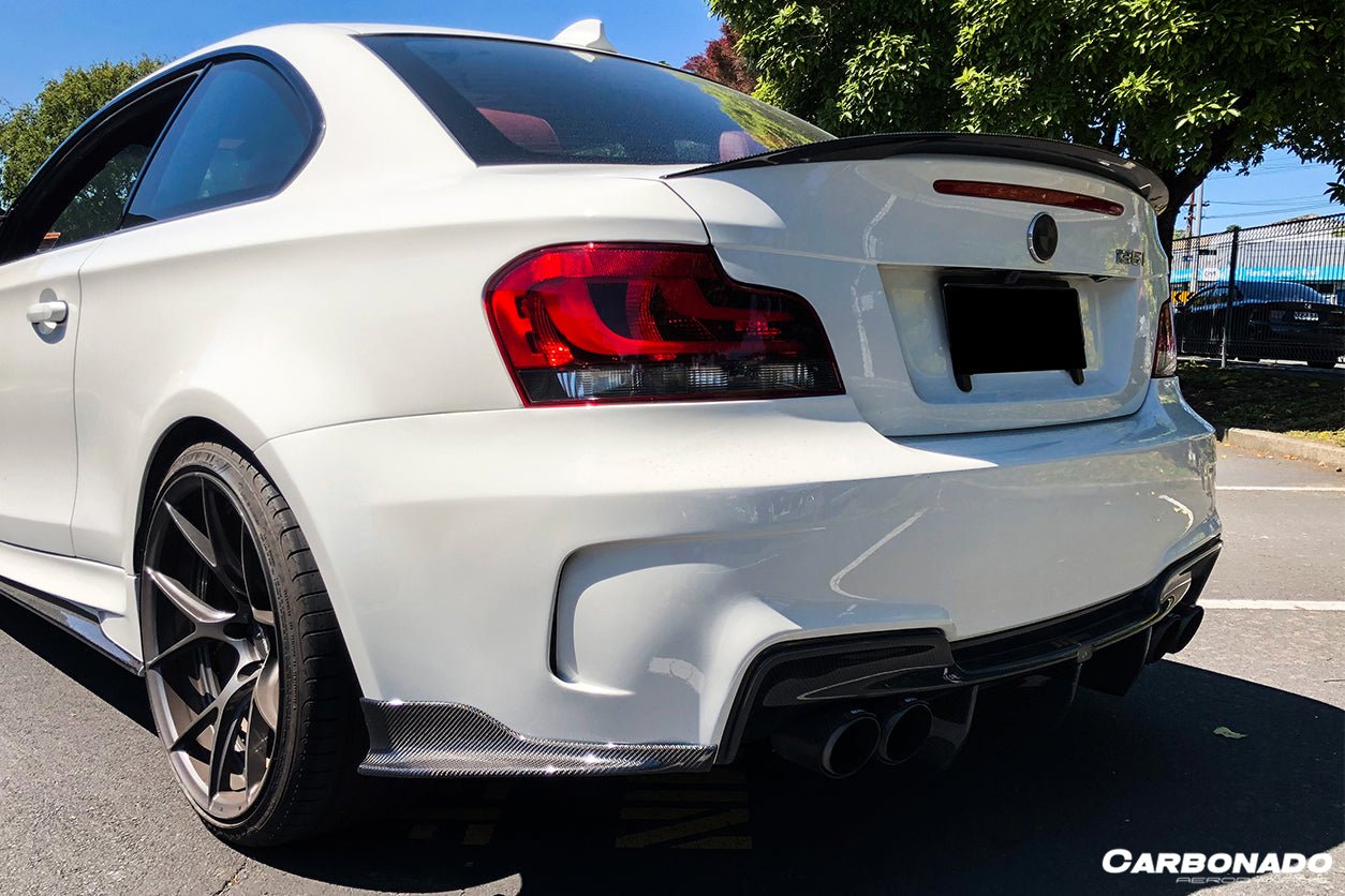 2008-2013 BMW E82 1M Series RZ Style Carbon Fiber Trunk Spoiler
